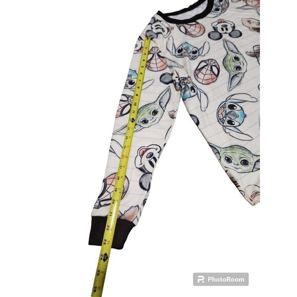 Disney 100 Character Mash Up TargetWomen's Family Pajamas Medium - Picture 7 of 11